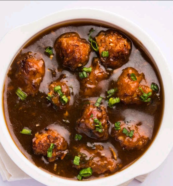 Veg Manchurian Half (8 Pcs.)