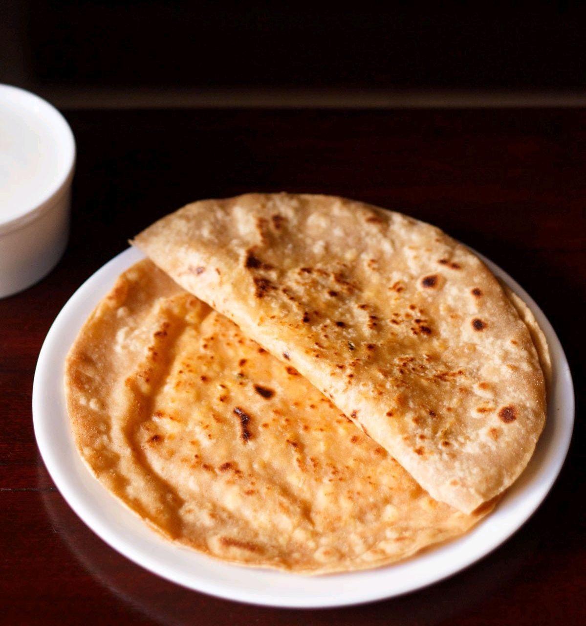 Paneer Pratha Half