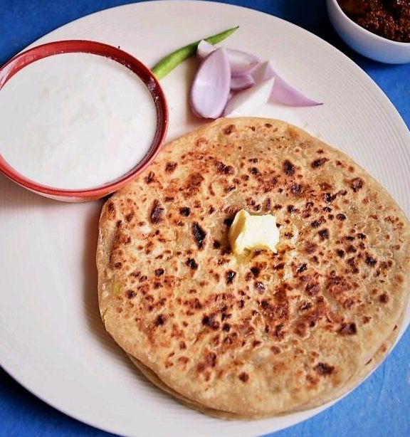 1 Aloo Pyaz Paratha
