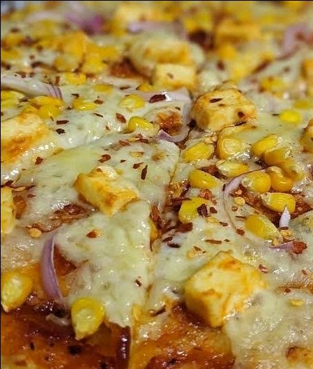 Corn Paneer Pizza 7 Inch