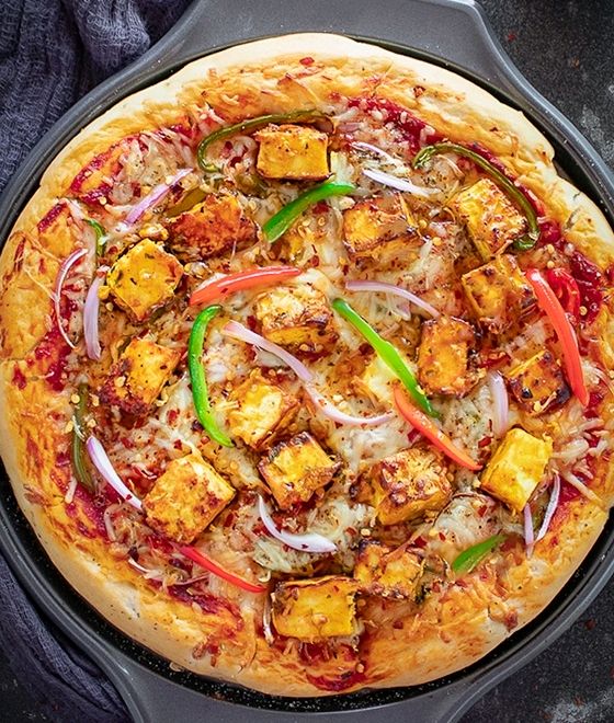 Spiced Paneer Pizza 7 Inch