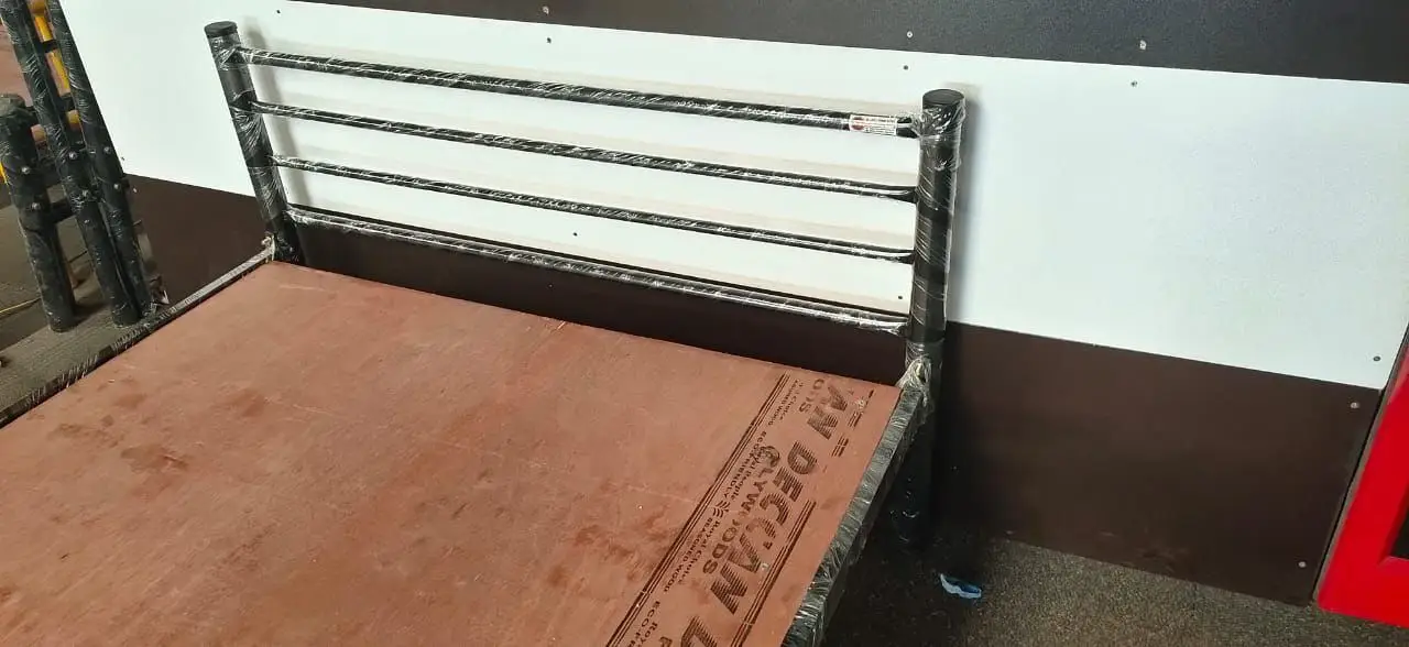 Wrought Iron queen size Bed view 2