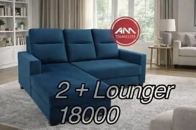 2 Seater Lounger by A M Steel Furniture 20