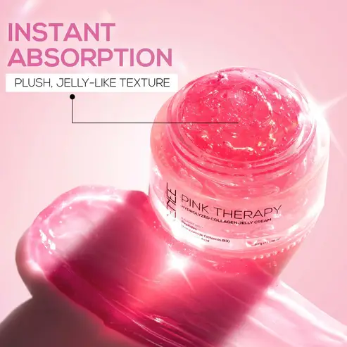 RENEE Pink Therapy Hydrolyzed Collagen Jelly Cream view 4