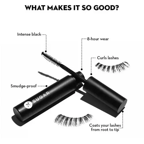 SUGAR Uptown Curl Lengthening Mascara view 3