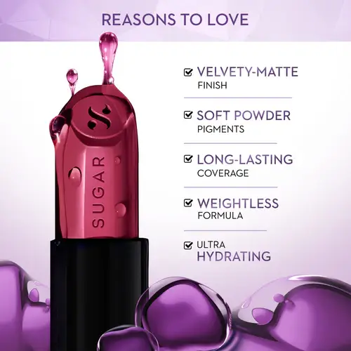 SUGAR Glide Peptide Serum Lipstick view 4