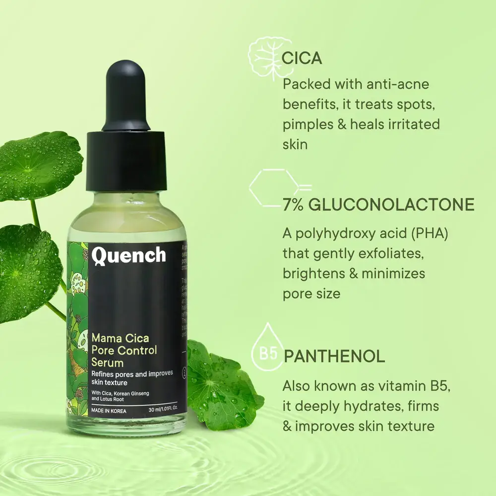 Quench Pore Control Serum with Cica Herb Repair view 3