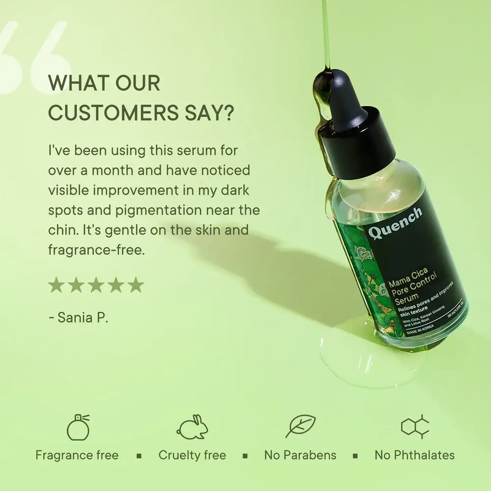Quench Pore Control Serum with Cica Herb Repair view 5