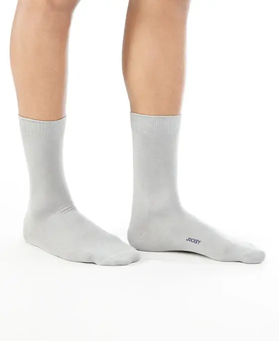 Jockey Mercerized Cotton Elastane Stretch Crew Length Socks view 4