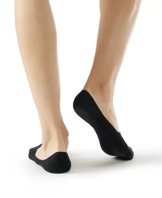 Jockey Compact Cotton Elastane Stretch No Show Socks - 7099 (Pack of 2) view 2