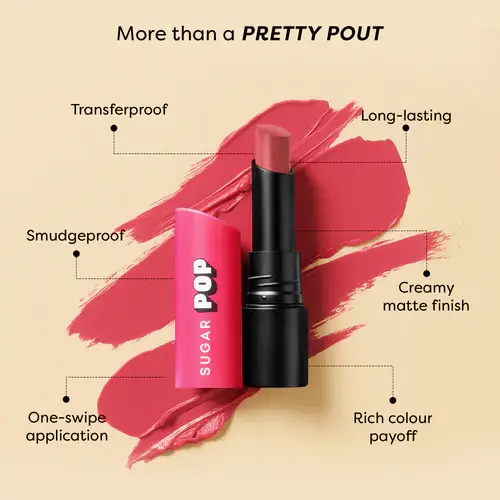 SUGAR Pop Ultrastay Transferproof Lipstick view 2
