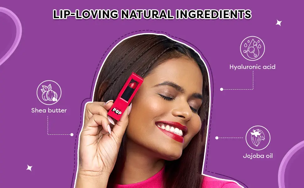 Sugar Pop Satin Matte Luxe Lipstick view 2
