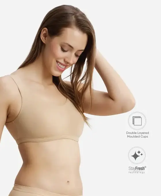 Jockey Slip On Lounge Bra - 1550 view 2
