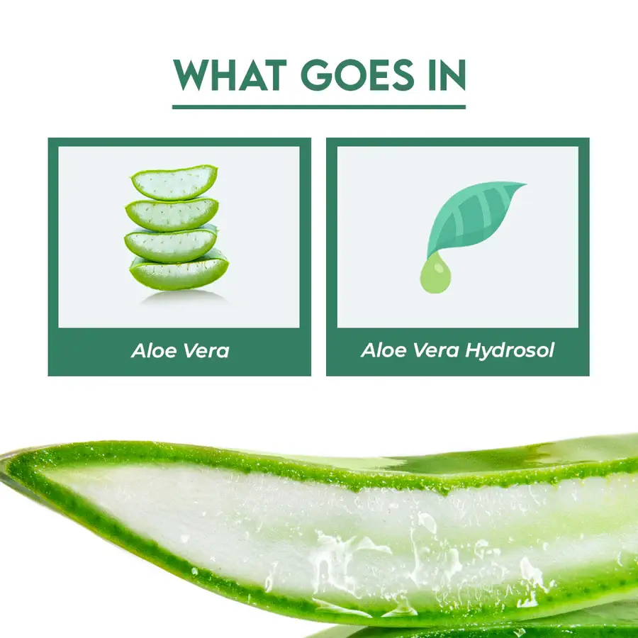 Jovees  100% Pure Aloe Vera Multipurpose Gel For Face, Skin & Hair view 3