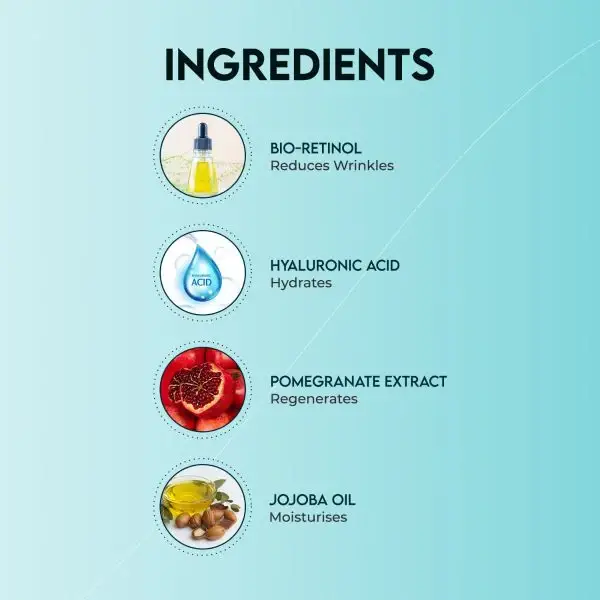 Jovees Bio-Retinol Revita Ageing Skin Recovery Face Cream view 3