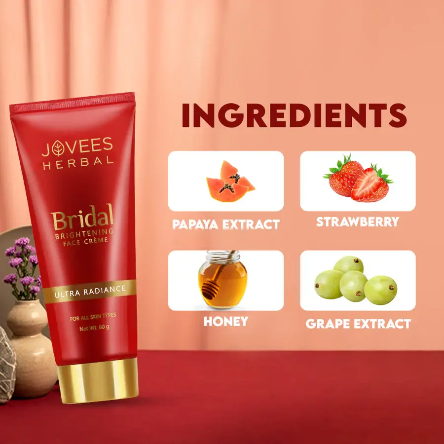 Jovees Bridal Face Cream For Natural Glow And Brightness view 3