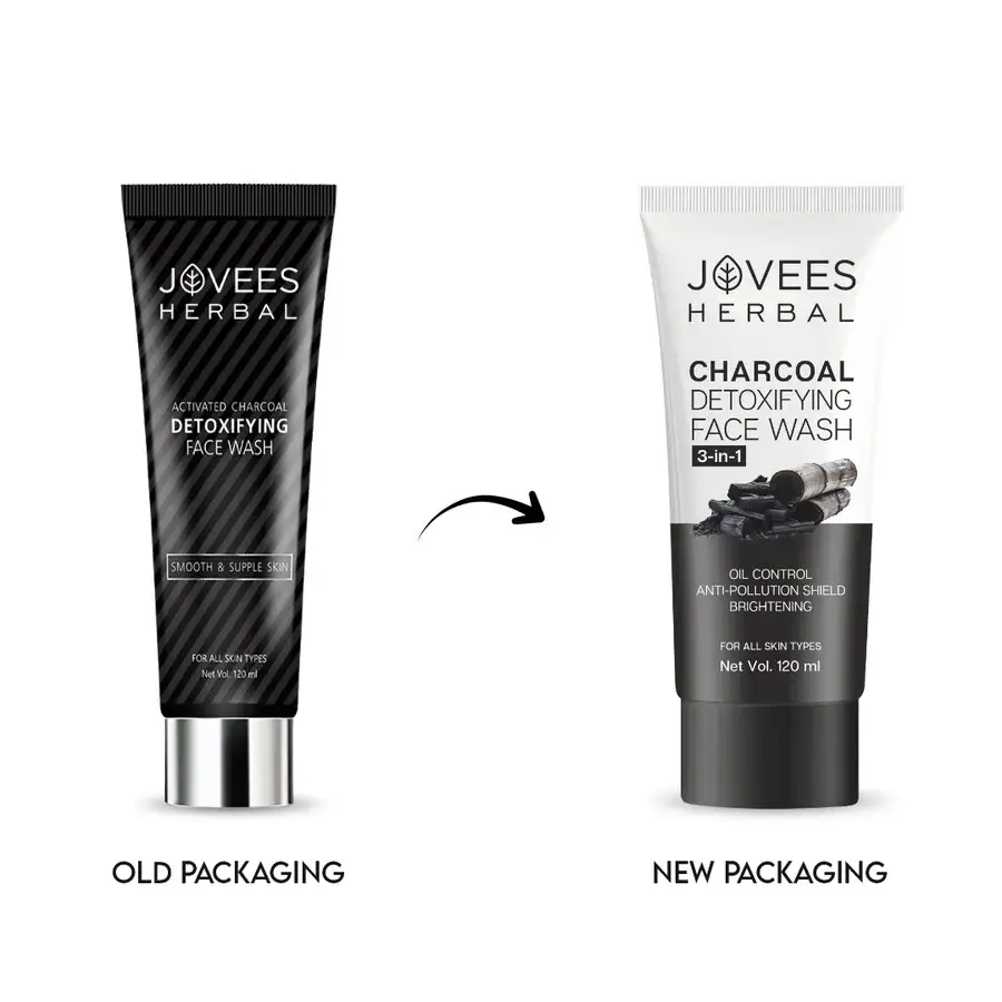 Jovees Activated Charcoal Detoxifying Face Wash view 4