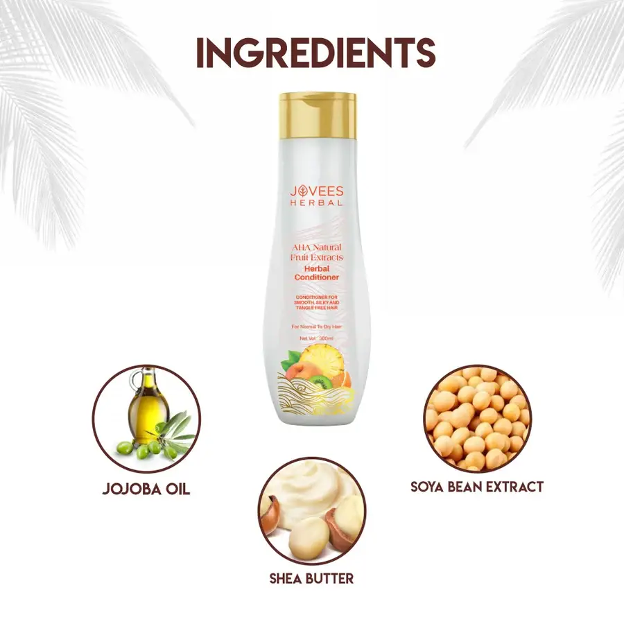 Jovees AHA Natural Fruit Extracts Conditioner view 2