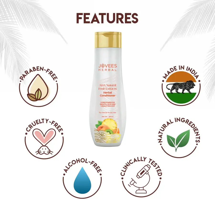 Jovees AHA Natural Fruit Extracts Conditioner view 3