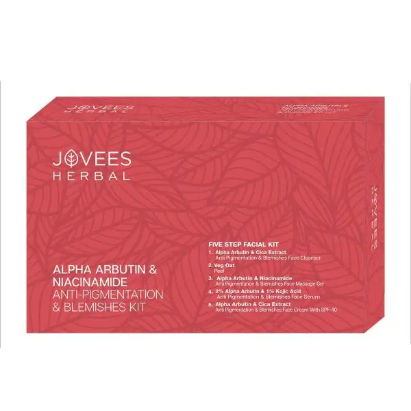 Jovees Alpha Arbutin & Niacinamide Anti Pigmentation & Blemishes Facial Kit  view 2