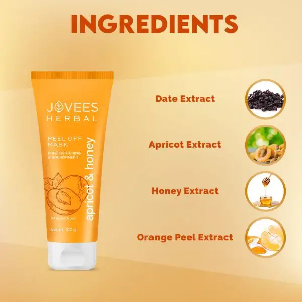 Jovees Apricot & Honey Peel Off Mask view 3