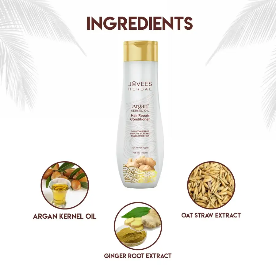 Jovees Argan Kernel Oil Hair Repair Conditioner - 300ml view 2