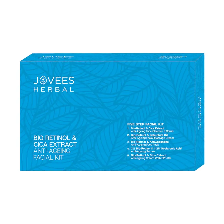 Jovees Bio Retinol & Cica Extract Anti Ageing Facial Kit view 2