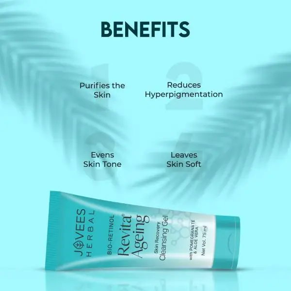 Jovees Bio-Retinol Revita Ageing Cleansing Gel view 3
