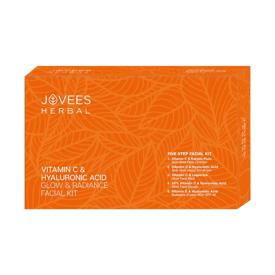 Jovees Vitamin C & Hyaluronic Acid Glow & Radiance Facial Kit view 4