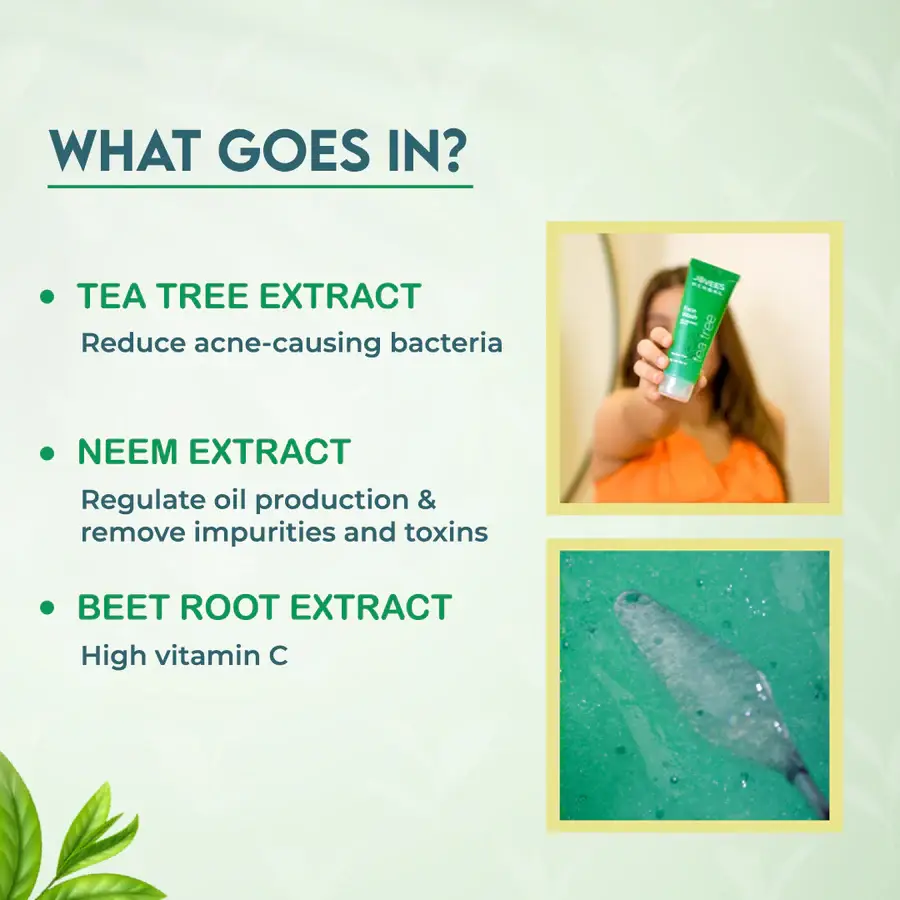 Jovees Tea Tree Oil Control Face Wash view 2