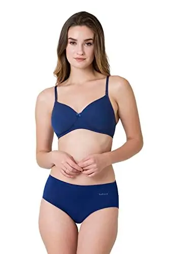 Van Heusen Women Solid Anti Bacterial Wireless Bra - 11002 view 2