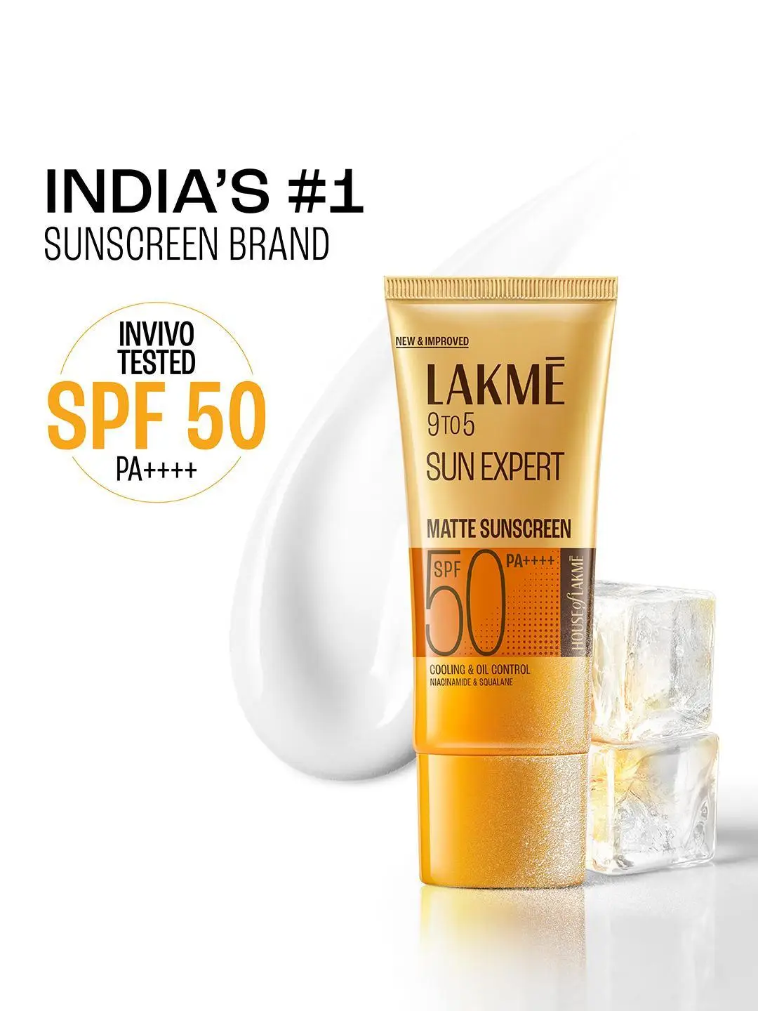 Lakmé 9 to 5 Sun Expert Super Matte Sunscreen SPF 50  50 ML view 2
