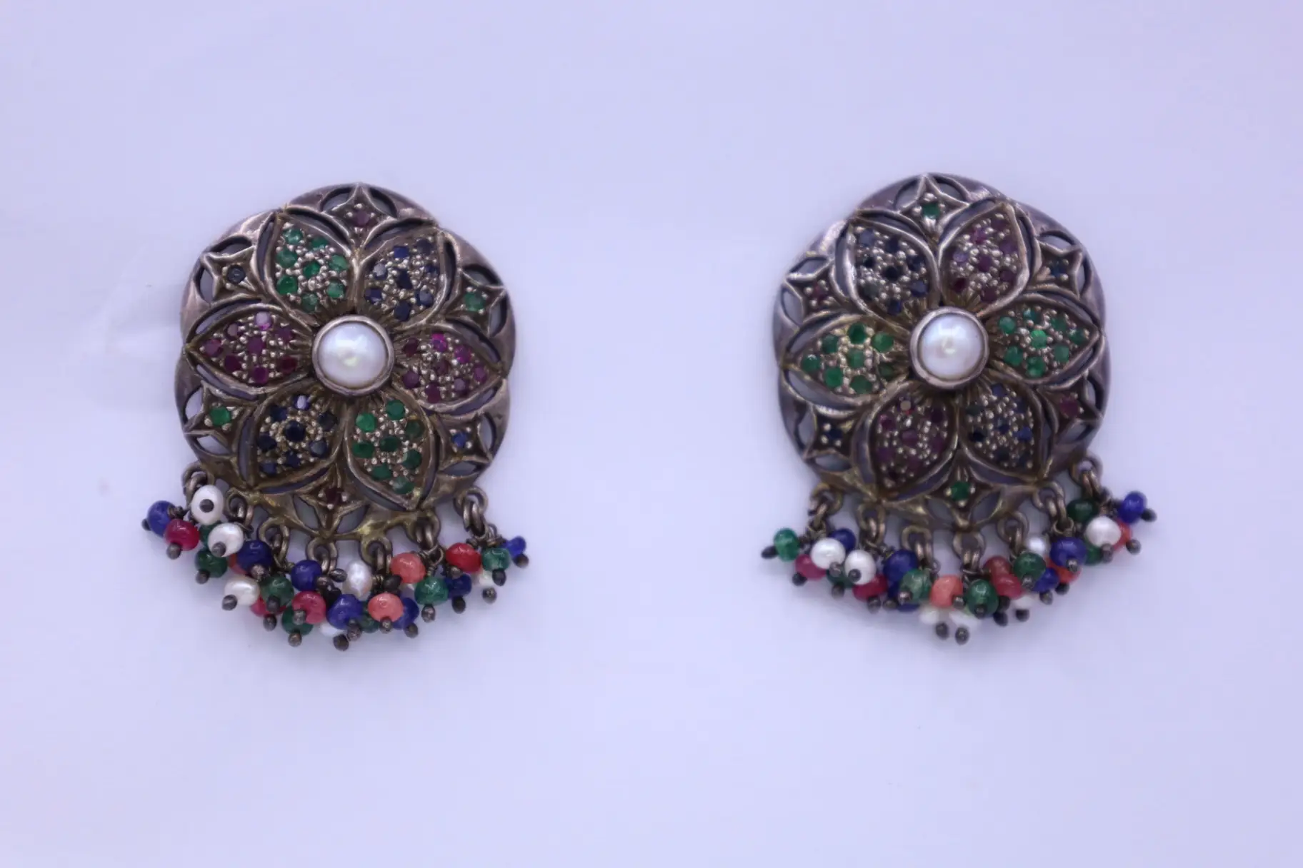 Floral Earrings view 3