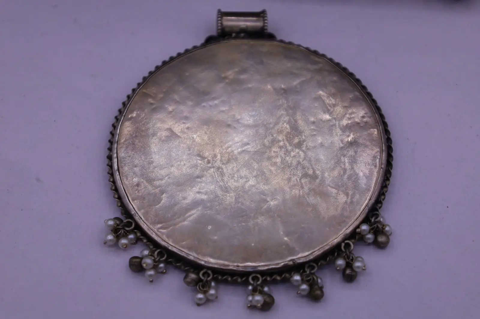 Classic Silver Pendant view 4