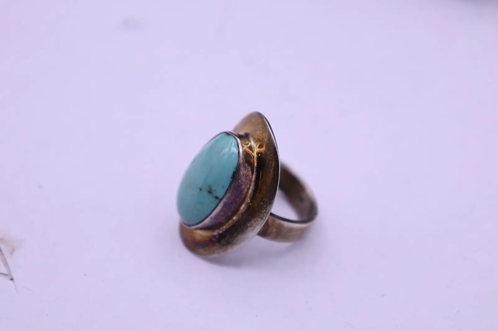 Turquoise Gold Ring view 2