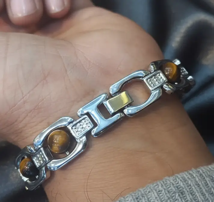 Tiger Eye Stone Bracelet view 2