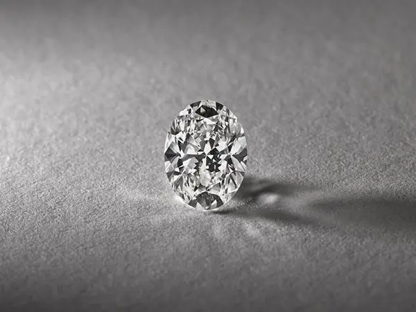 5 Ratti/Carat (4.50-5.99 Carat) American Diamond Zircon White Loose Gemstone (Oval Cut) | ASTROBJ view 4
