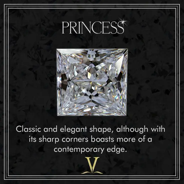 6-8 Ratti (5-8 Carat) Princess Cut American Diamond Zircon White Loose Gemstone (Rectangular Shape) | ASTROBJ view 4
