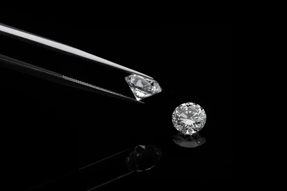 12-13 Ratti/Carat (10-13 Carat) American Diamond Zircon White Loose Gemstone (Round Shape) | ASTROBJ view 2