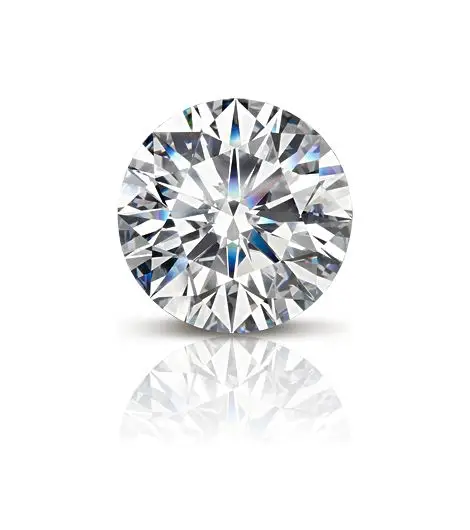 17-19 Ratti (15-17 Carat) American Diamond Zircon White Loose Gemstone (Round Shape) | ASTROBJ view 4