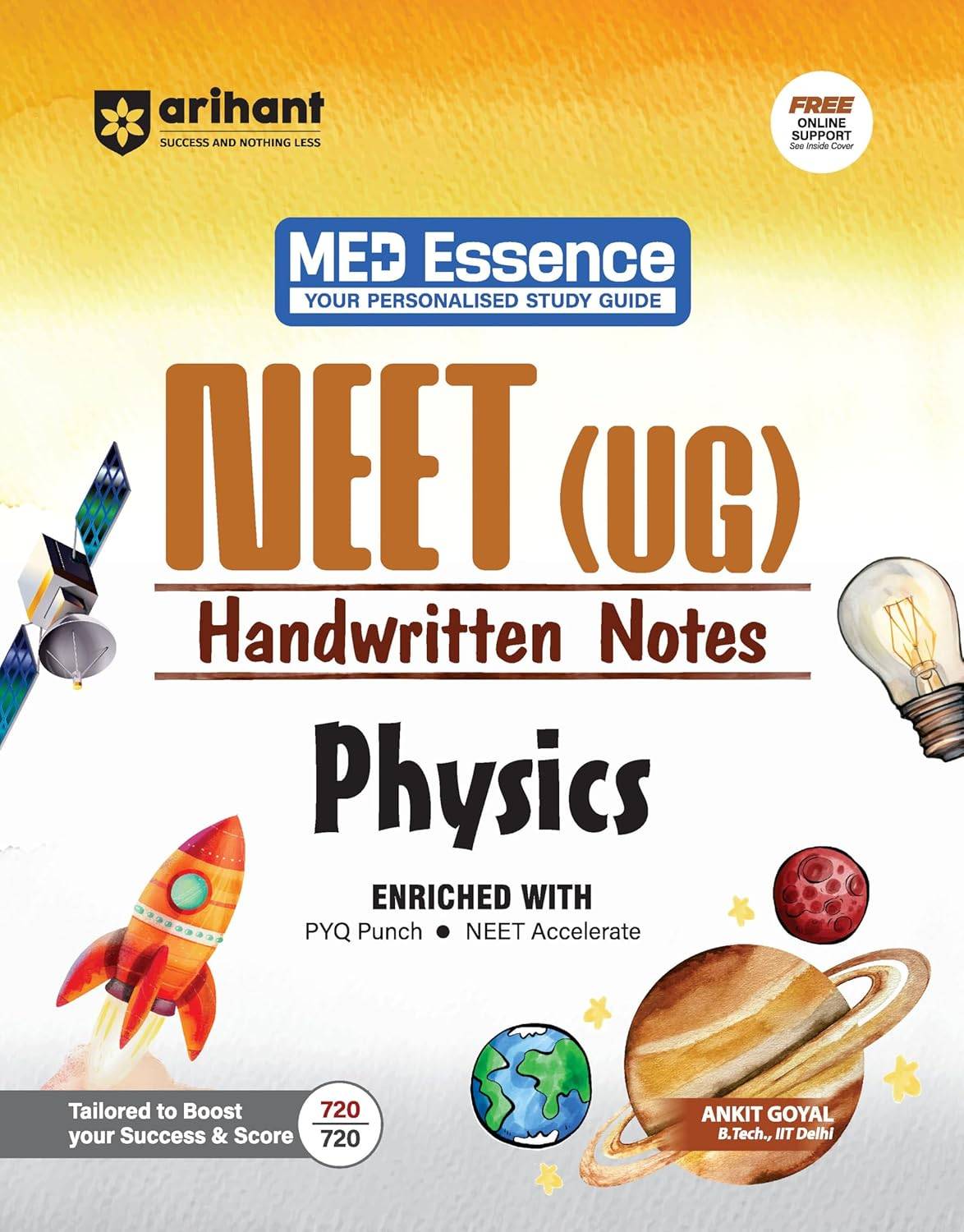 Arihant NEET (UG) Handwritten Notes - Physics l 9789368402893