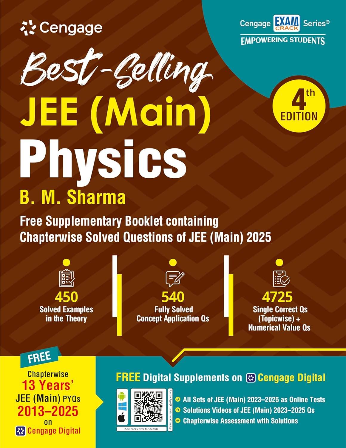 Cengage JEE Main Physics by B. M. Sharma l 9789366600550