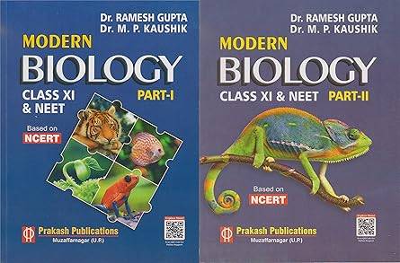 Prakash Modern Biology for NEET ClassXI (Part1 & Part2) Combo M P Kaushik