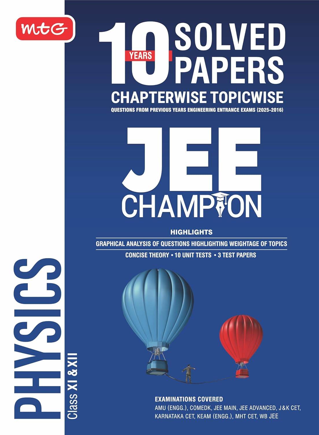 MTG JEE Champion 10 Years Solved Papers - Physics | 9789369571727