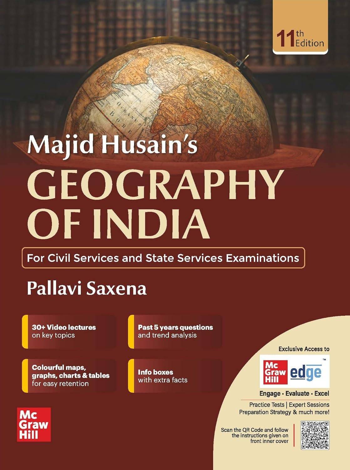 MC GrawHill Majid Husains Geography of India | 9789364444910