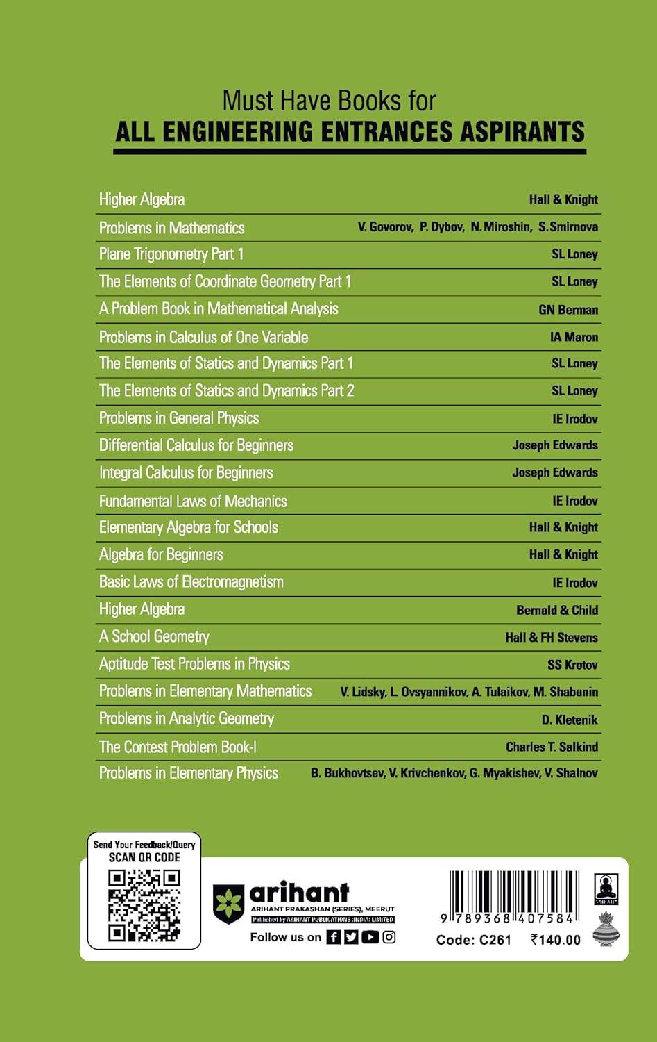 Arihant Aptitude Test Problems in Physics by SS Krotov | 9789368407584 | C261 view 2