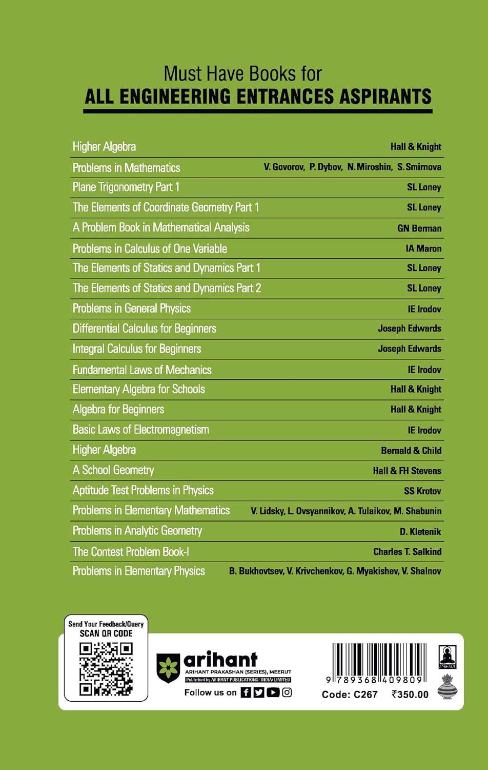 Arihant Elementary Algebra for Schools by H.S. Hall & S.R. Knight | 9789368409809 | C267 view 3
