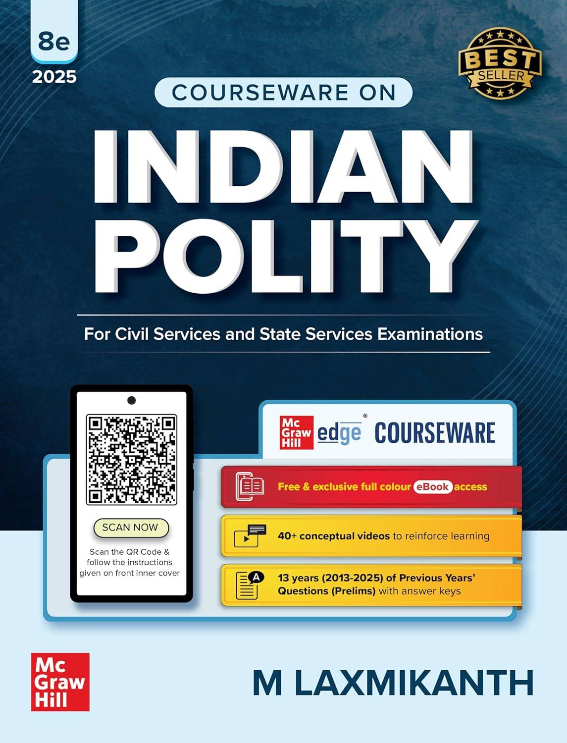 MC Graw Hill Indian Polity by M. Laxmikanth | 9789364447676