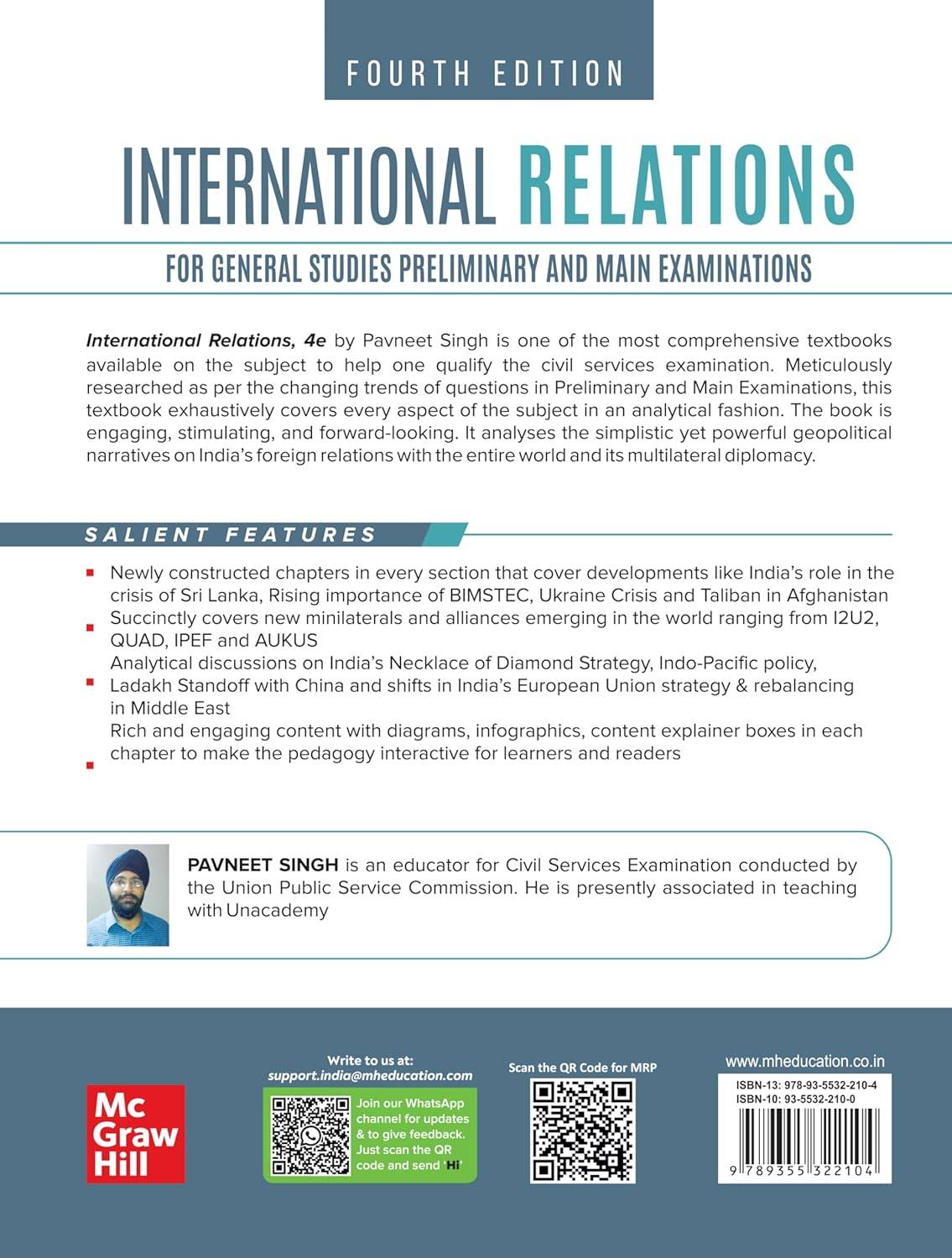 MC graw Hill International Relations by Pavneet Singh | 9789355322104 view 2