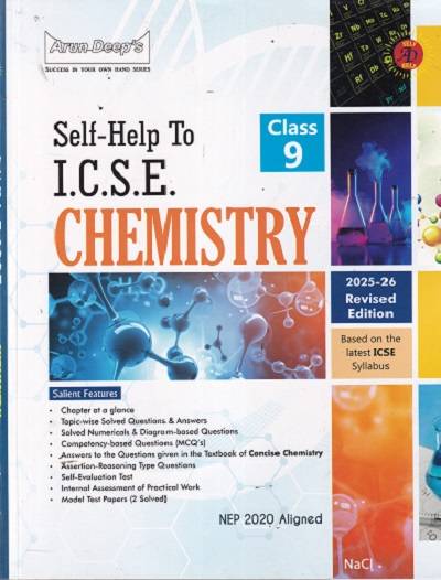 Arundeep Self-Help (Guide) to ICSE Chemistry Class 9 | 9789348995421